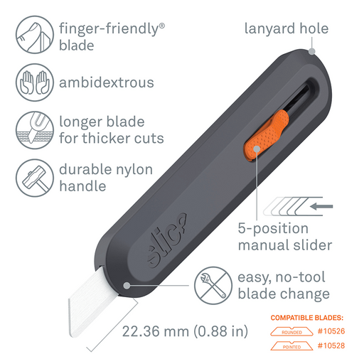 Slice Manual Utility Knife - Ceramic Blade