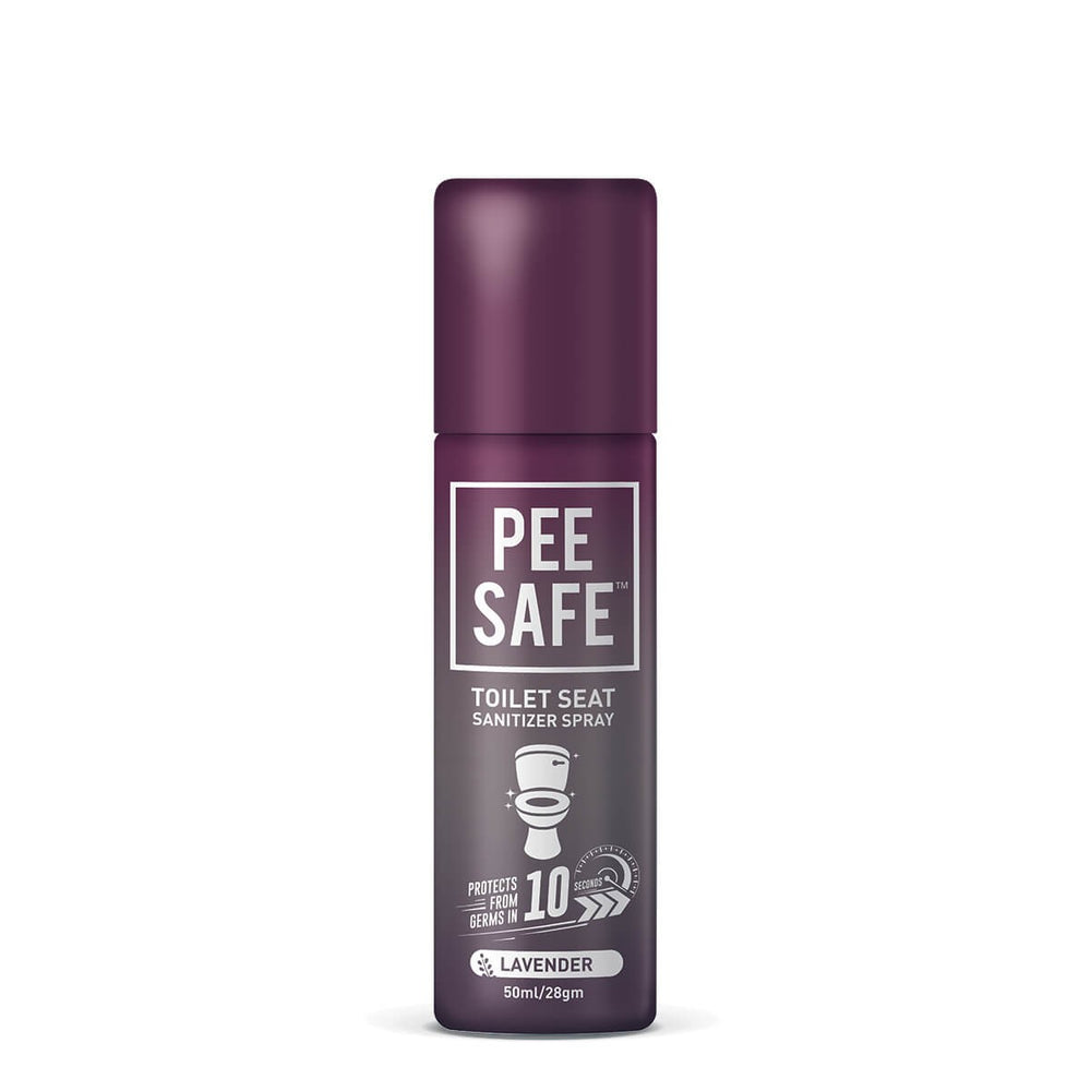 Pee Safe Toilet Seat Sanitizer Spray 50ml LAVENDER