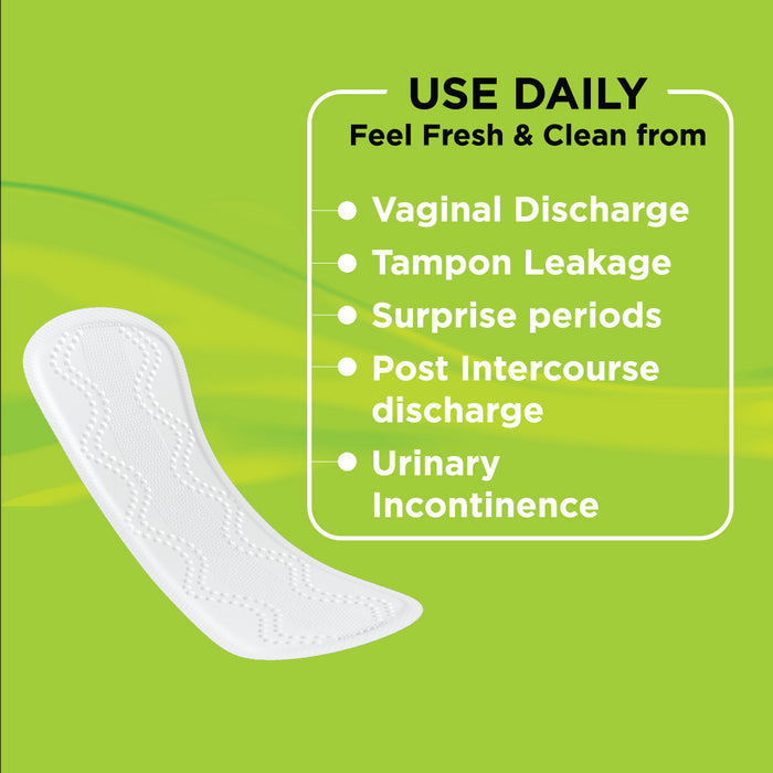 Pee Safe Aloe Vera Panty Liners- Pack of 25