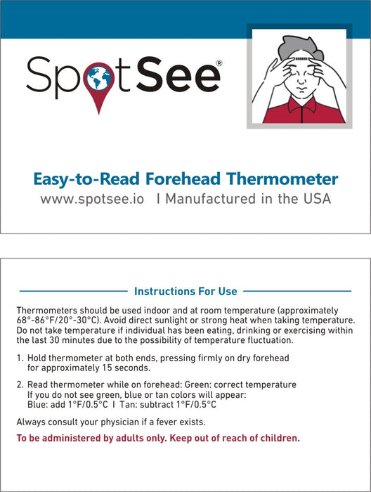 SpotSee Headstrip Thermometer